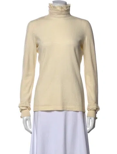 Pre-owned Chanel 2015 Metiers D'art Collection Sweater In Neutral