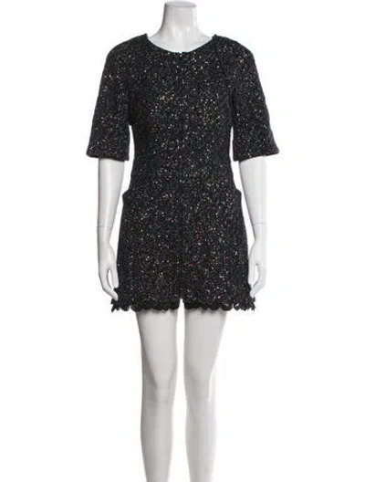 Pre-owned Chanel 2015 Mini Dress In Blue