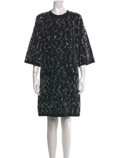 Pre-owned Chanel 2015 Mini Dress W/ Tags In Black