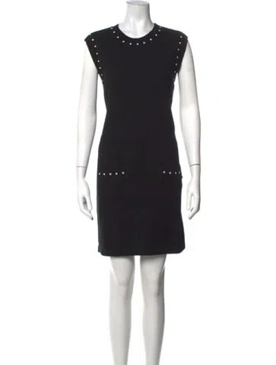 Pre-owned Chanel 2015 Mini Dress W/ Tags In Black