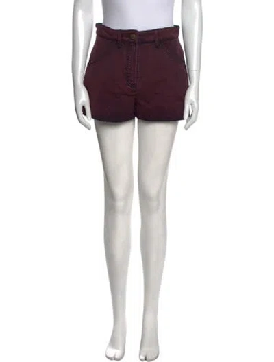 Pre-owned Chanel 2015 Mini Shorts In Purple