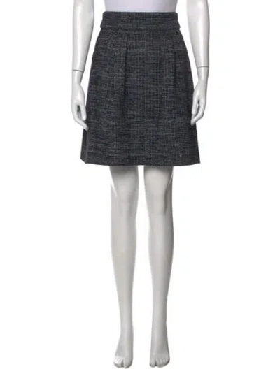 Pre-owned Chanel 2015 Mini Skirt In Black