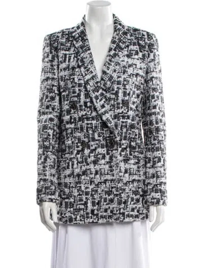 Pre-owned Chanel 2015 Nylon Blazer In White