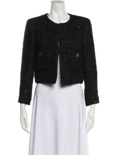 Pre-owned Chanel 2015 Paris-dubai Evening Jacket In Black