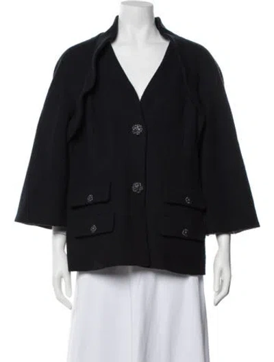 Pre-owned Chanel 2015 Paris-dubai Jacket In Blue