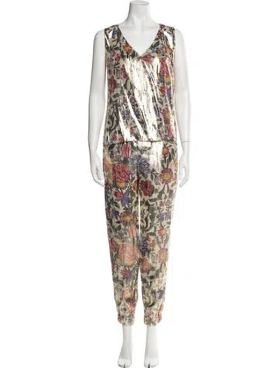 Pre-owned Chanel 2015 Paris-dubai Pant Set