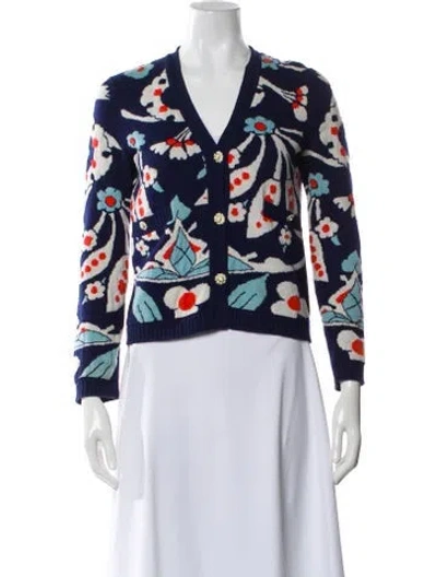 Pre-owned Chanel 2015 Paris-dubai Sweater In Blue