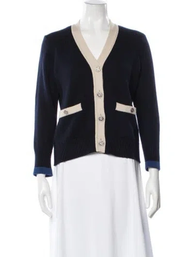 Pre-owned Chanel 2015 Paris-dubai Sweater In Blue