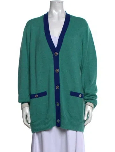 Pre-owned Chanel 2015 Paris-dubai Sweater In Blue