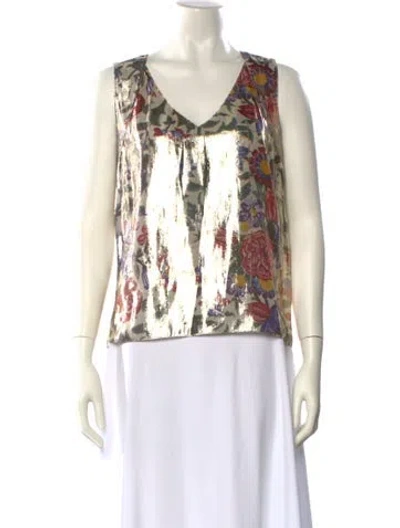 Pre-owned Chanel 2015 Paris-dubai Top