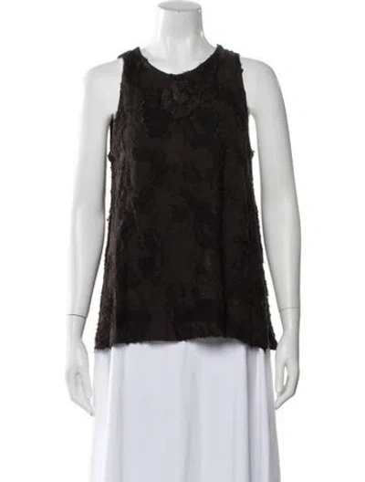 Pre-owned Chanel 2015 Paris-dubai Top In Black