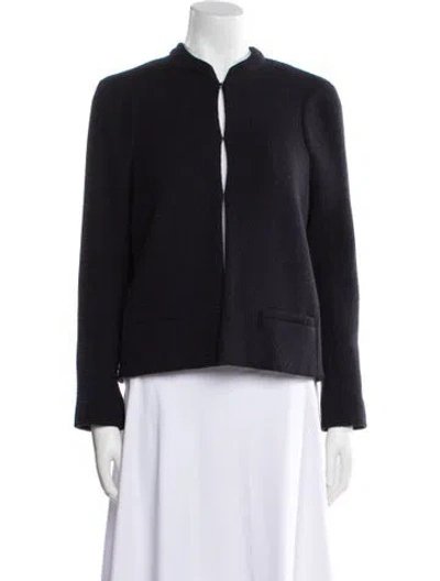 Pre-owned Chanel 2015 Paris-salzburg Evening Jacket In Blue