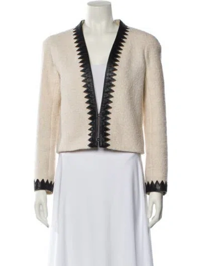Pre-owned Chanel 2015 Paris-salzburg Evening Jacket In Neutral