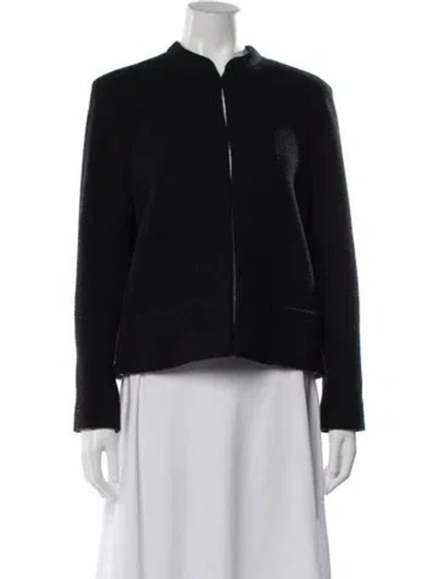 Pre-owned Chanel 2015 Paris-salzburg Jacket In Black