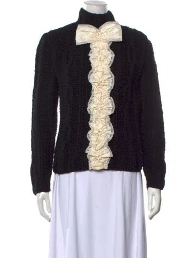 Pre-owned Chanel 2015 Paris-salzburg Sweater In Black