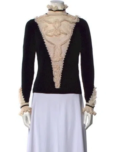 Pre-owned Chanel 2015 Paris-salzburg Sweater In Black