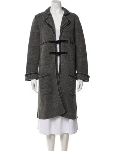 Pre-owned Chanel 2015 Paris-salzburg Sweater In Gray