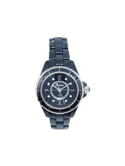 Pre-owned Chanel 2015  J12 29mm In Black