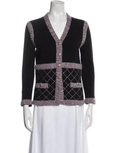 Pre-owned Chanel 2015 Silk Sweater In Multi