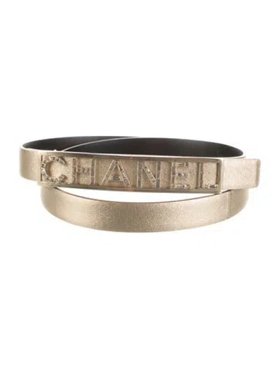 Pre-owned Chanel 2015 Skinny Belt