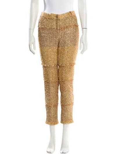 Pre-owned Chanel 2015 Straight Leg Pants