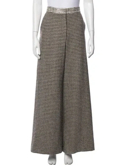 Pre-owned Chanel 2015 Wide Leg Pants In Neutral