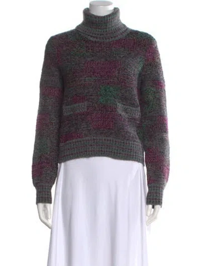 Pre-owned Chanel 2015 Wool Sweater In Multi