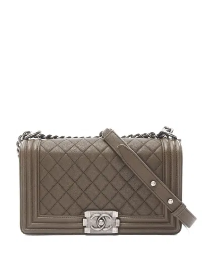 Pre-owned Chanel 2016-2017 Boy Shoulder Bag