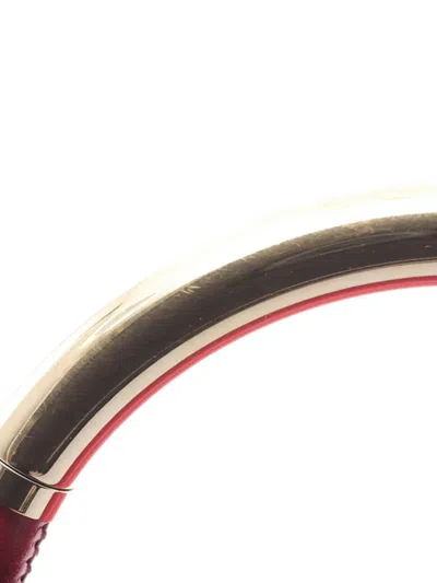 Pre-owned Chanel 2016-2017 Mini Quilted Lambskin Carry Chic Flap Satchel In Red