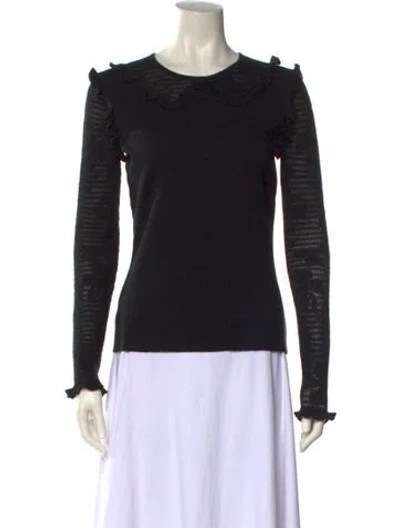 Pre-owned Chanel 2016 Cashmere Sweater In Black