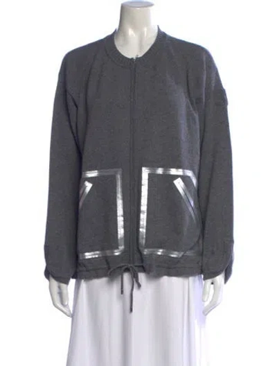 Pre-owned Chanel 2016 Cashmere Sweater In Grey
