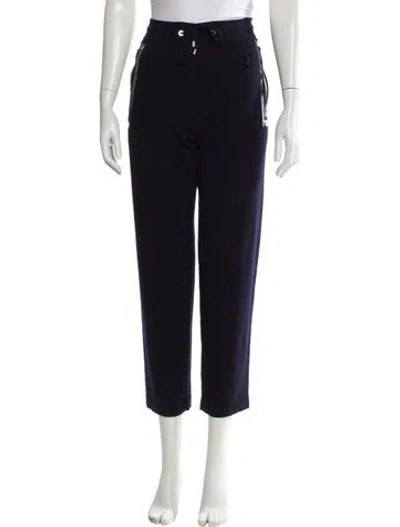 Pre-owned Chanel 2016 Cashmere Sweatpants In Blue