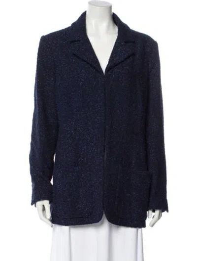 Pre-owned Chanel 2016 ' Airlines' Blazer In Blue