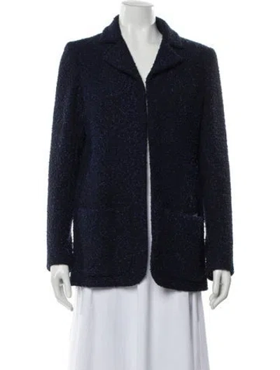 Pre-owned Chanel 2016 ' Airlines' Blazer In Blue