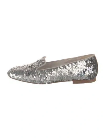 Pre-owned Chanel 2016 Interlocking Cc Logo Loafers