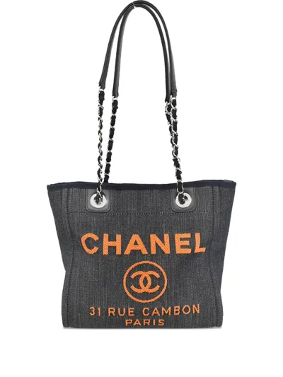 Pre-owned Chanel 2016 Mini Deauville Tote Bag
