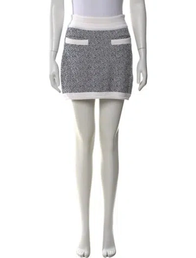 Pre-owned Chanel 2016 Mini Skirt In Multi