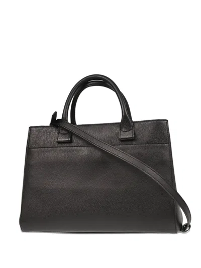 Pre-owned Chanel 2016 Neo Executive Tote Bag In Black