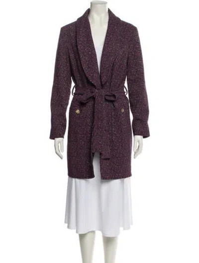 Pre-owned Chanel 2016 Paris-rome Peacoat