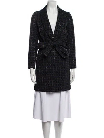 Pre-owned Chanel 2016 Paris-rome Peacoat In Multi