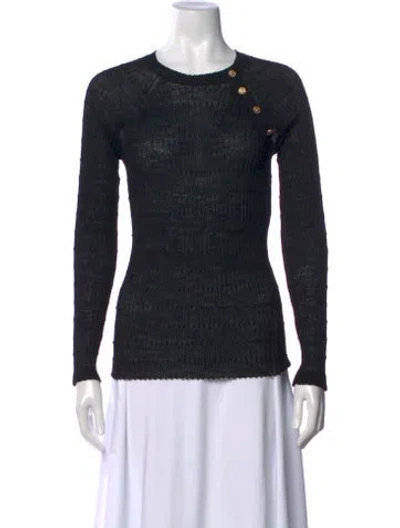 Pre-owned Chanel 2016 Paris-rome Top In Black