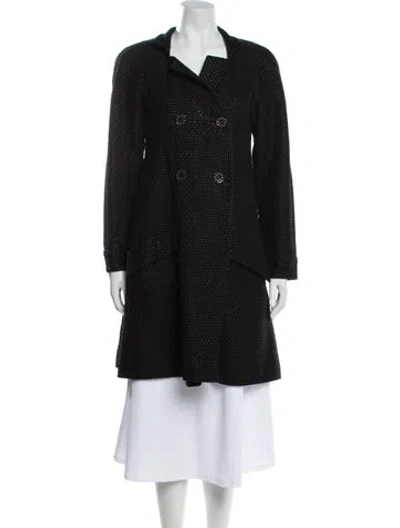 Pre-owned Chanel 2016 Paris-seoul Coat In Black