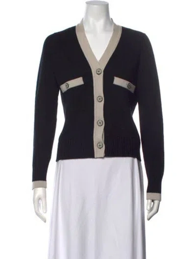 Pre-owned Chanel 2016 Paris-seoul Sweater In Black