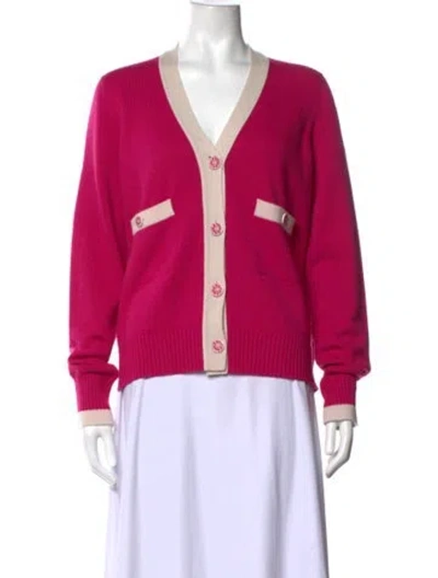 Pre-owned Chanel 2016 Paris-seoul Sweater In Pink