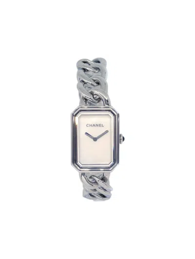 Pre-owned Chanel Première 20毫米腕表（2016年典藏款） In Neutral