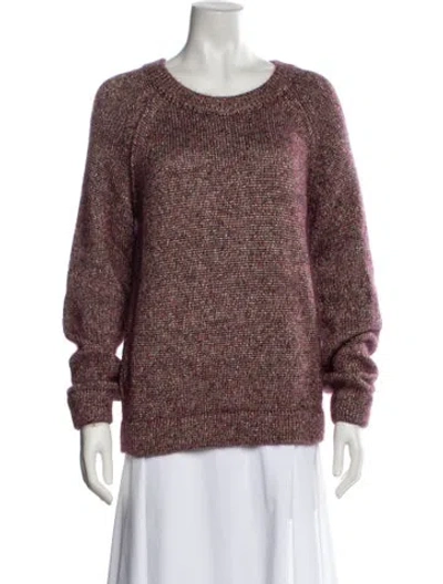 Pre-owned Chanel 2016 Scoop Neck Sweater