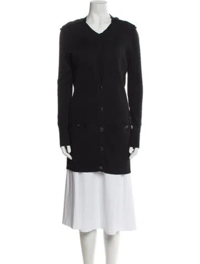 Pre-owned Chanel 2016 Set Sweater In Black