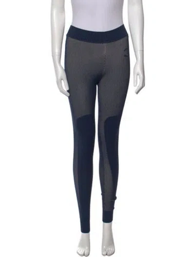 Pre-owned Chanel 2016 Skinny Leg Pants In Blue
