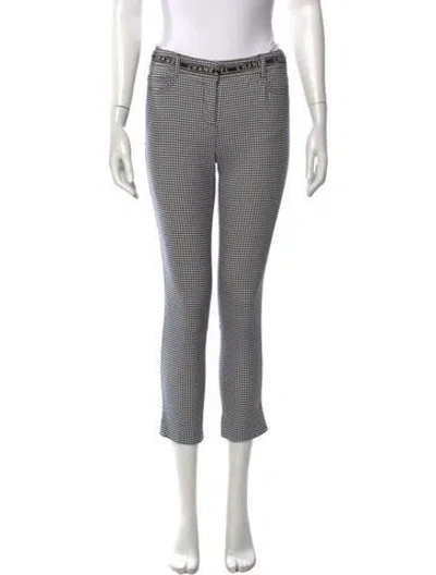 Pre-owned Chanel 2016 Straight Leg Pants In Black