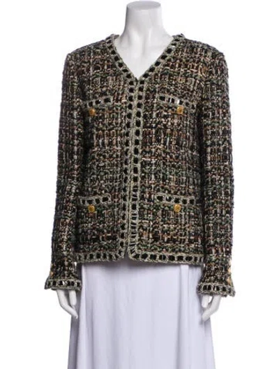 Pre-owned Chanel 2016 Wool Evening Jacket